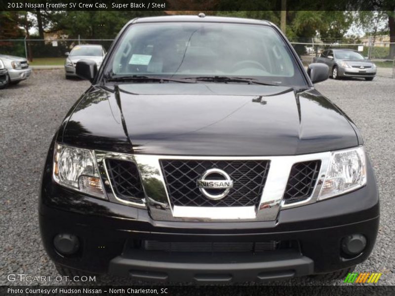 Super Black / Steel 2012 Nissan Frontier SV Crew Cab