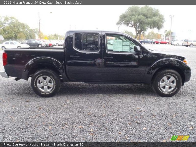 Super Black / Steel 2012 Nissan Frontier SV Crew Cab