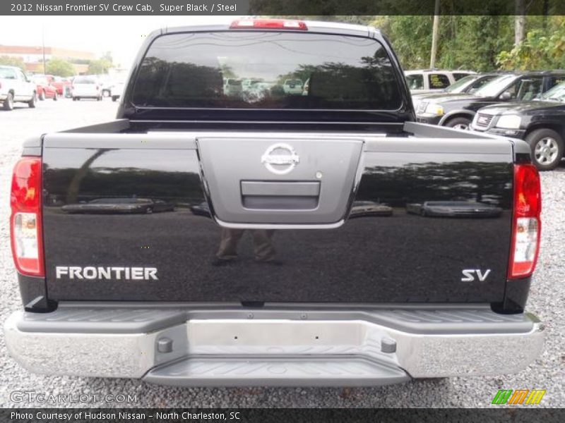 Super Black / Steel 2012 Nissan Frontier SV Crew Cab