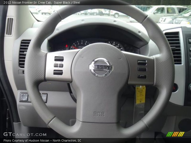 Super Black / Steel 2012 Nissan Frontier SV Crew Cab