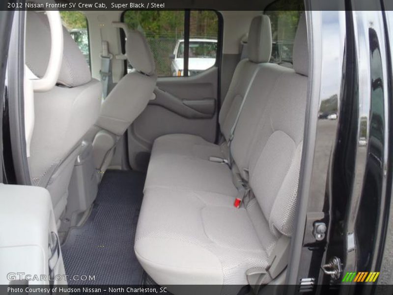 Super Black / Steel 2012 Nissan Frontier SV Crew Cab