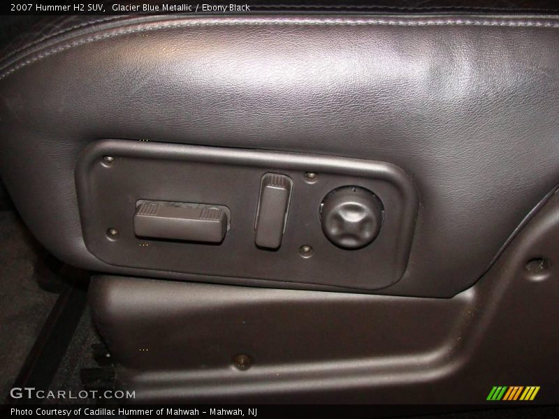 Glacier Blue Metallic / Ebony Black 2007 Hummer H2 SUV