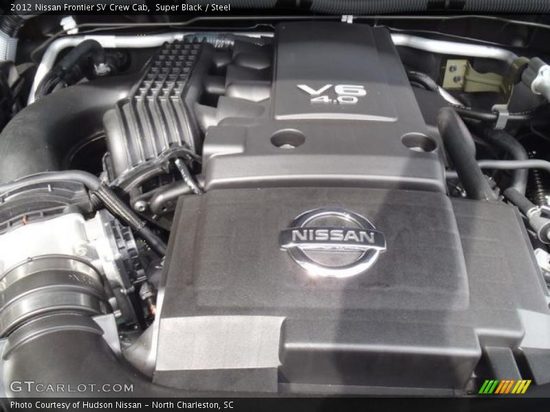 Super Black / Steel 2012 Nissan Frontier SV Crew Cab