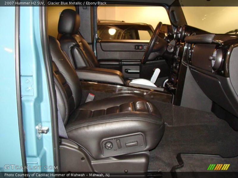 Glacier Blue Metallic / Ebony Black 2007 Hummer H2 SUV