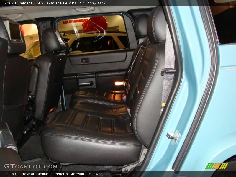 Glacier Blue Metallic / Ebony Black 2007 Hummer H2 SUV