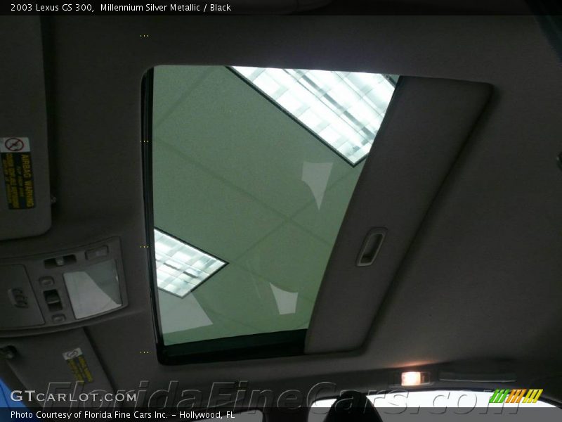 Millennium Silver Metallic / Black 2003 Lexus GS 300