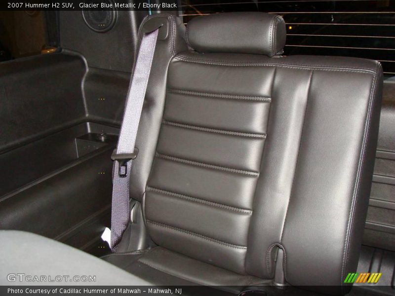 Glacier Blue Metallic / Ebony Black 2007 Hummer H2 SUV