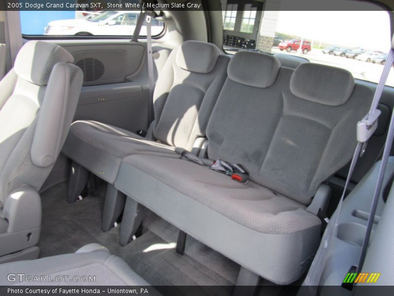 Stone White / Medium Slate Gray 2005 Dodge Grand Caravan SXT