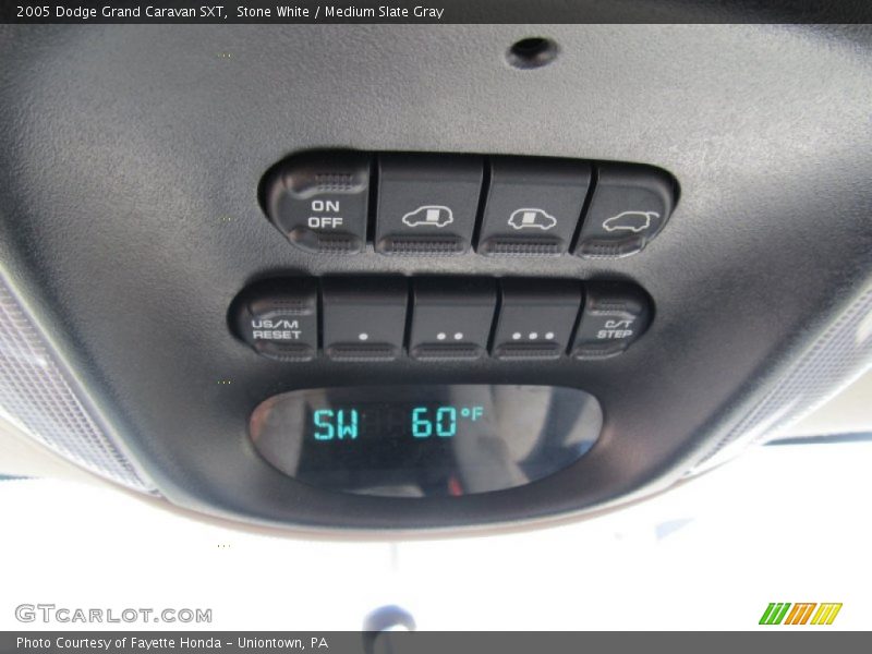 Stone White / Medium Slate Gray 2005 Dodge Grand Caravan SXT