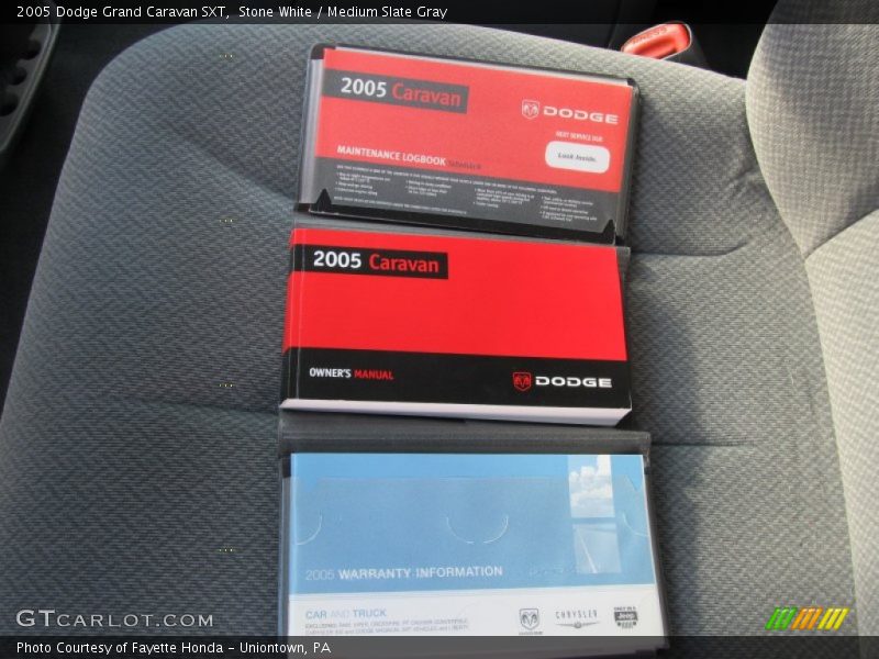Stone White / Medium Slate Gray 2005 Dodge Grand Caravan SXT