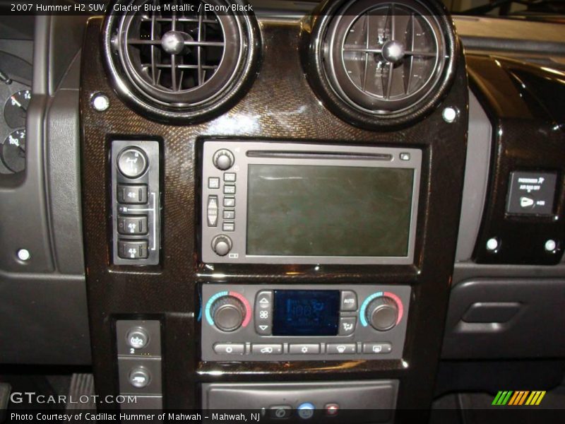 Glacier Blue Metallic / Ebony Black 2007 Hummer H2 SUV