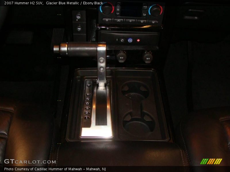Glacier Blue Metallic / Ebony Black 2007 Hummer H2 SUV