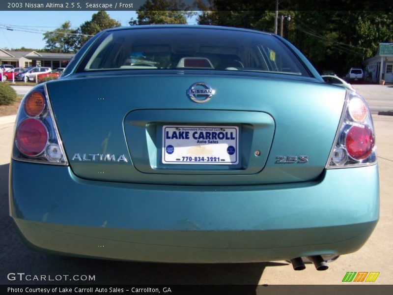 Seascape / Frost 2003 Nissan Altima 2.5 S