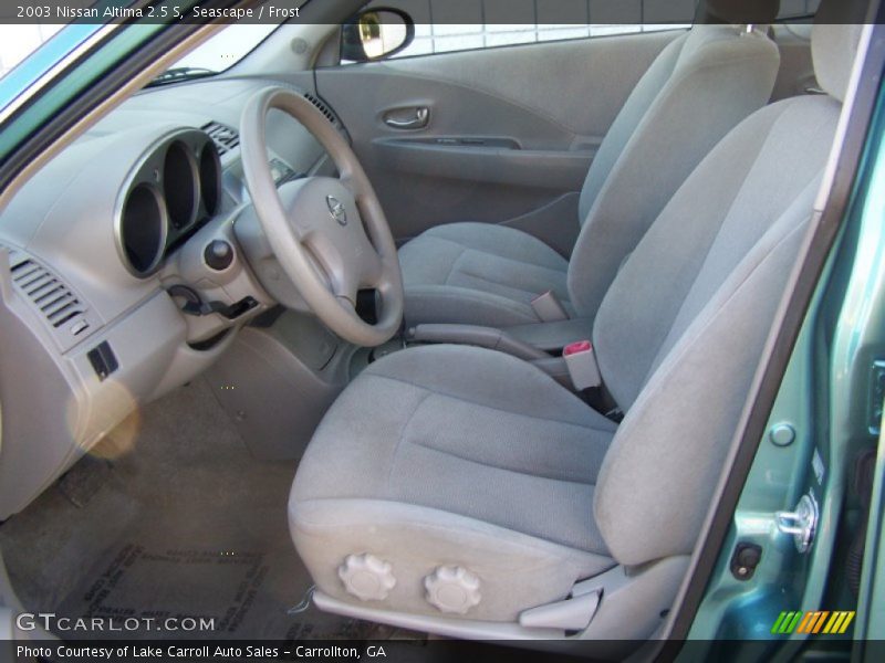  2003 Altima 2.5 S Frost Interior