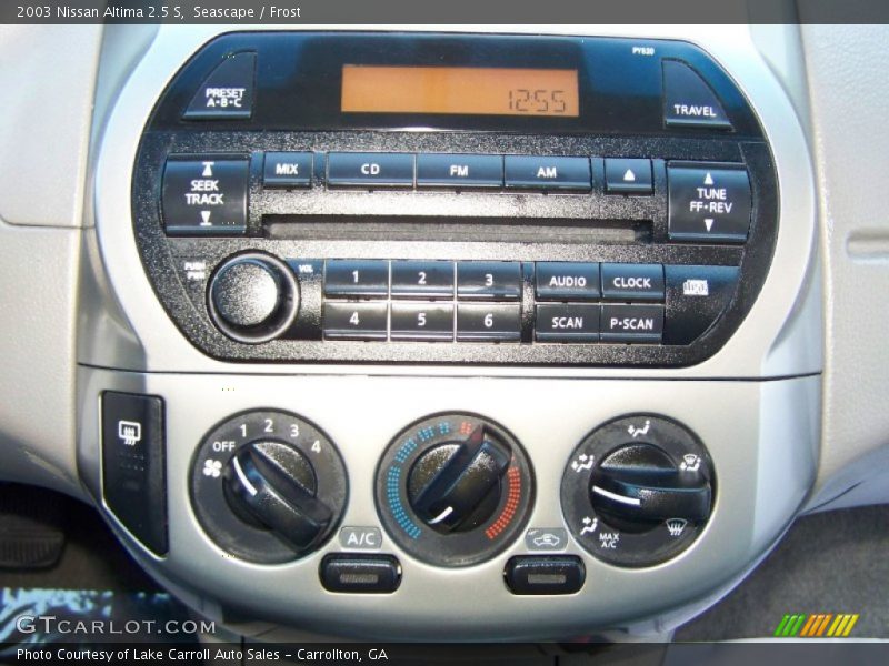 Audio System of 2003 Altima 2.5 S