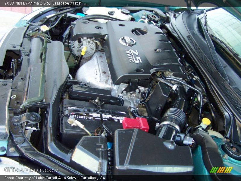  2003 Altima 2.5 S Engine - 2.5 Liter DOHC 16V CVTC 4 Cylinder