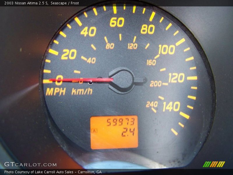 Seascape / Frost 2003 Nissan Altima 2.5 S