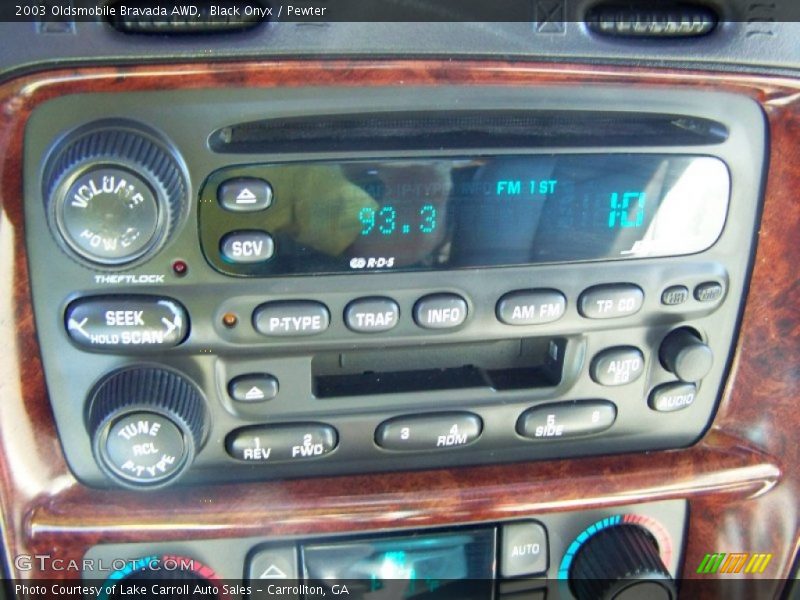 Audio System of 2003 Bravada AWD