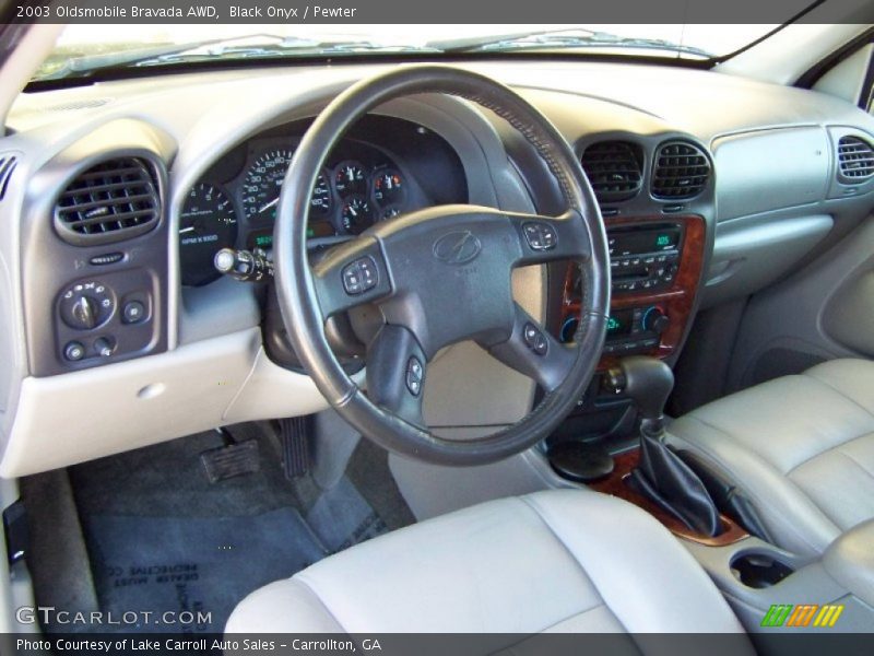  2003 Bravada AWD Pewter Interior
