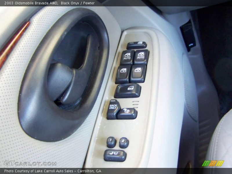 Controls of 2003 Bravada AWD