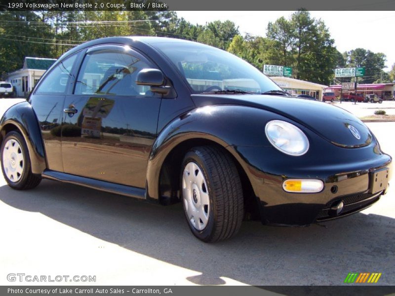 Black / Black 1998 Volkswagen New Beetle 2.0 Coupe