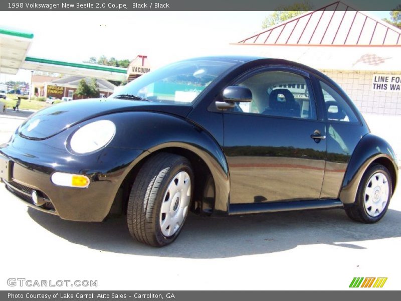 Black / Black 1998 Volkswagen New Beetle 2.0 Coupe