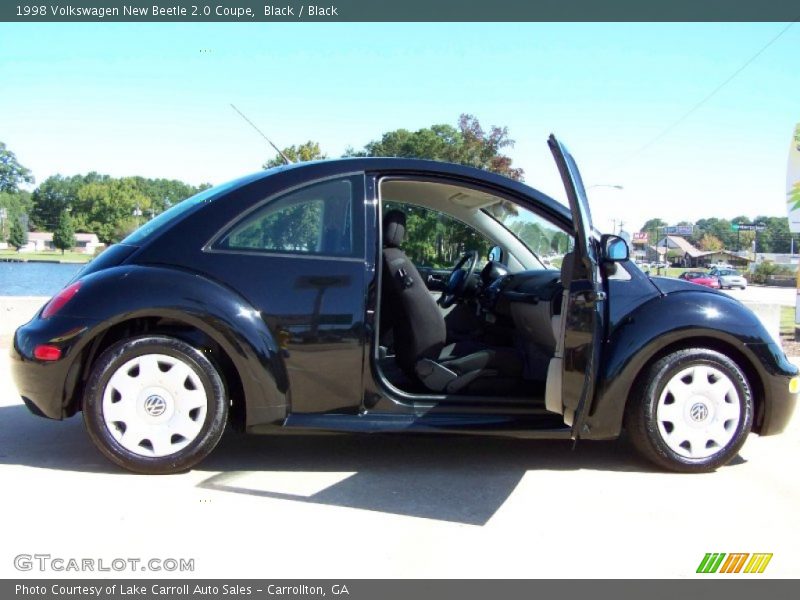 Black / Black 1998 Volkswagen New Beetle 2.0 Coupe