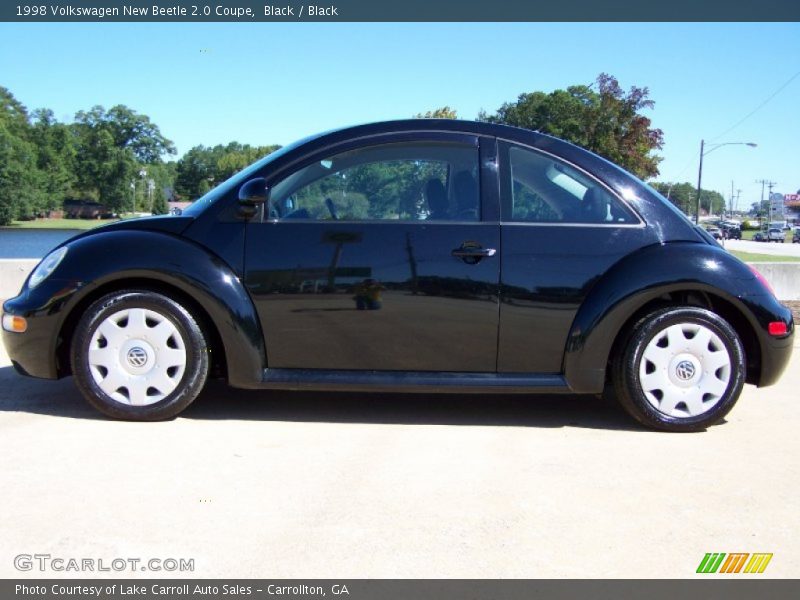 Black / Black 1998 Volkswagen New Beetle 2.0 Coupe