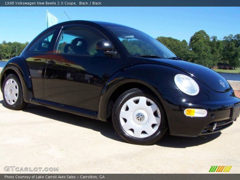 Black / Black 1998 Volkswagen New Beetle 2.0 Coupe