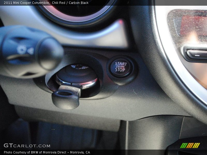 Chili Red / Carbon Black 2011 Mini Cooper Convertible