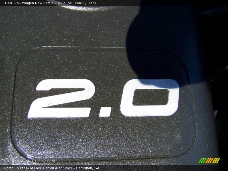 Black / Black 1998 Volkswagen New Beetle 2.0 Coupe