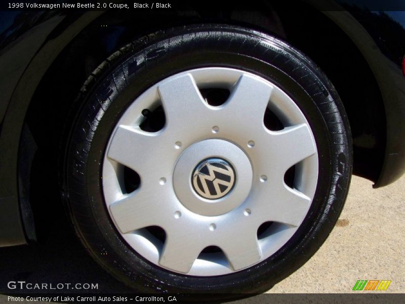 Black / Black 1998 Volkswagen New Beetle 2.0 Coupe