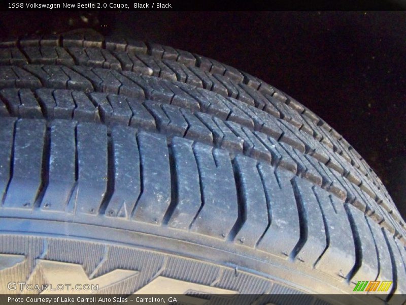 Black / Black 1998 Volkswagen New Beetle 2.0 Coupe