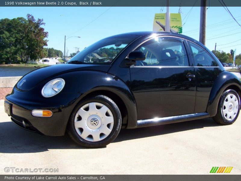 Black / Black 1998 Volkswagen New Beetle 2.0 Coupe