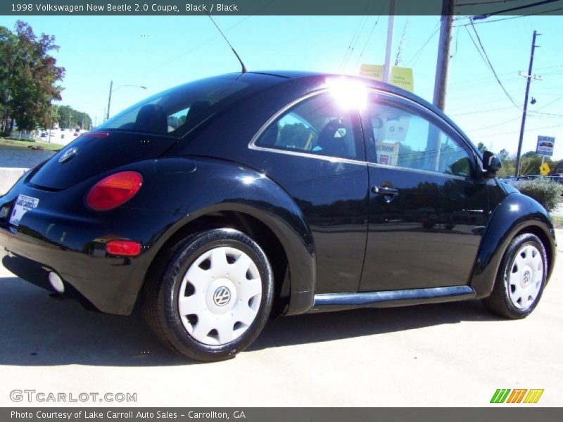 Black / Black 1998 Volkswagen New Beetle 2.0 Coupe