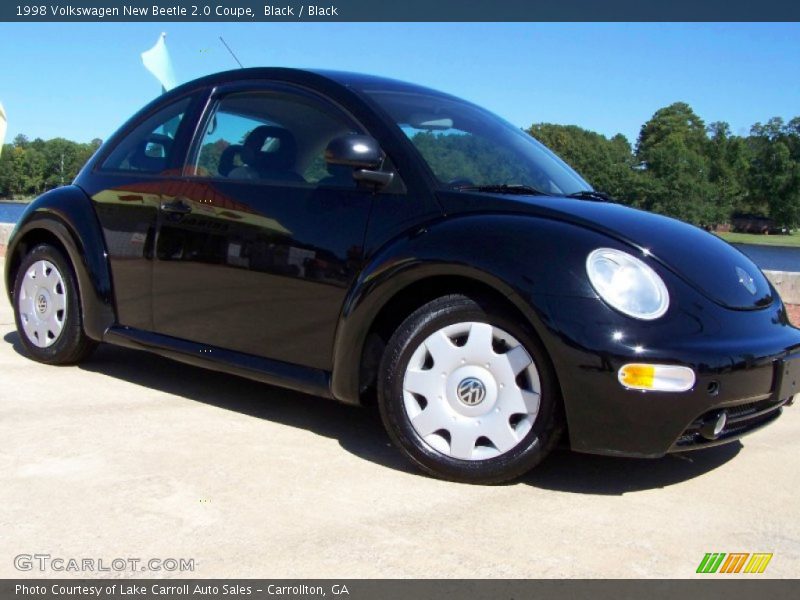 Black / Black 1998 Volkswagen New Beetle 2.0 Coupe