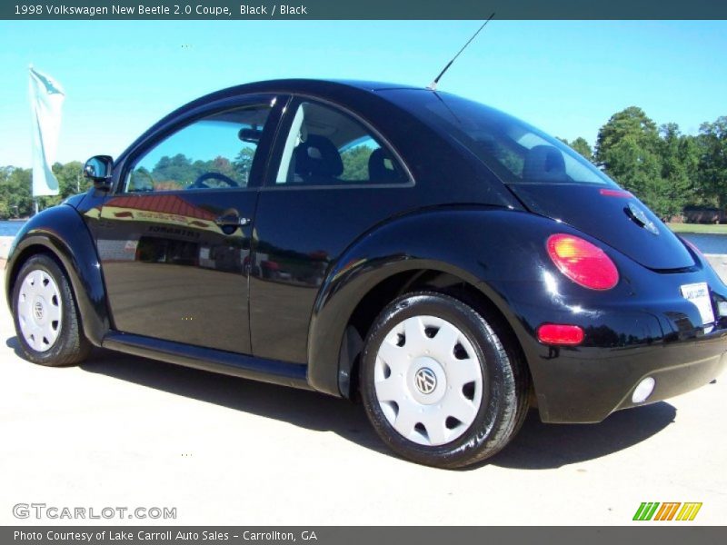 Black / Black 1998 Volkswagen New Beetle 2.0 Coupe
