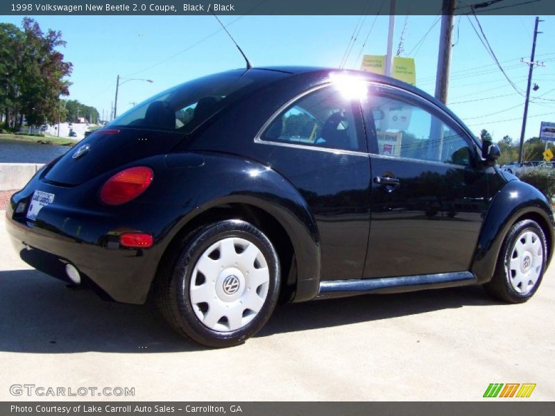 Black / Black 1998 Volkswagen New Beetle 2.0 Coupe