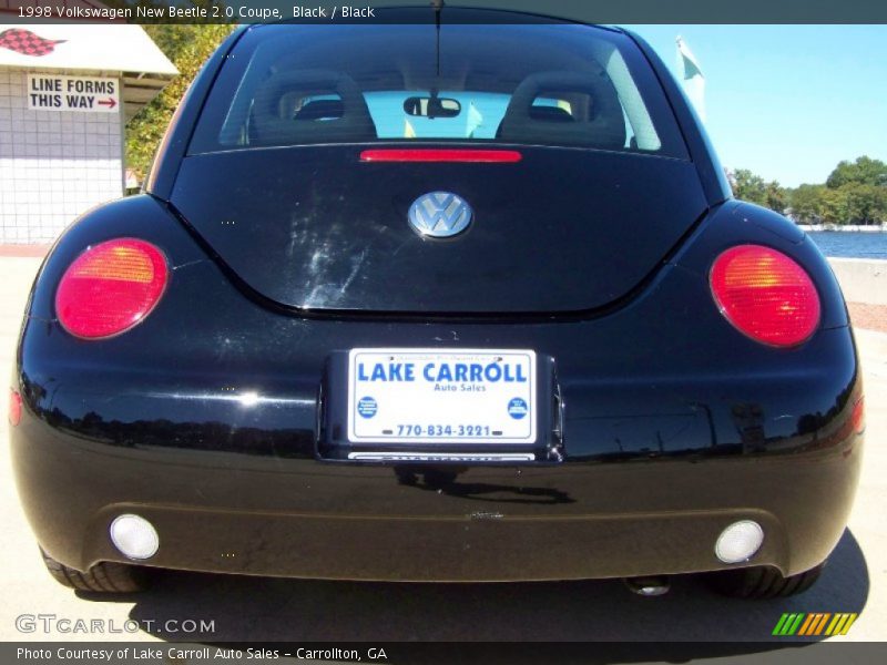 Black / Black 1998 Volkswagen New Beetle 2.0 Coupe