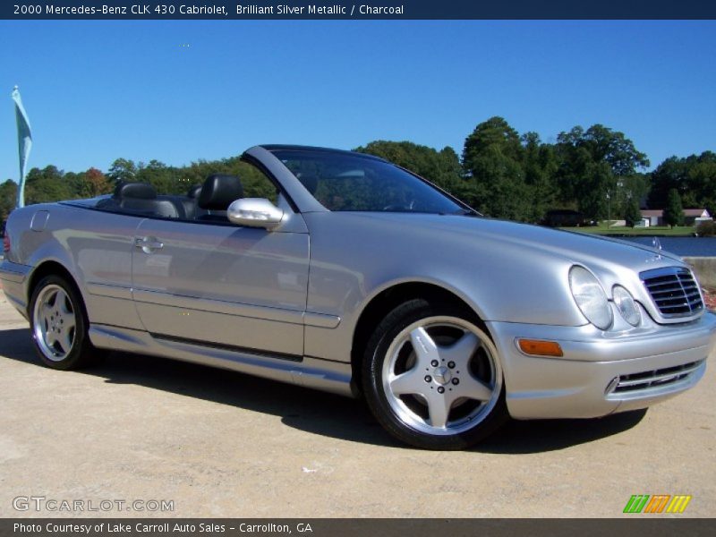  2000 CLK 430 Cabriolet Brilliant Silver Metallic
