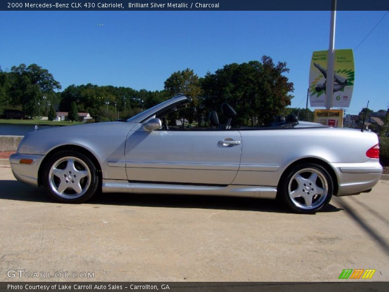  2000 CLK 430 Cabriolet Brilliant Silver Metallic