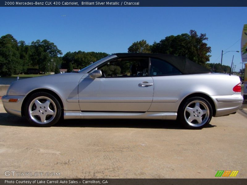  2000 CLK 430 Cabriolet Brilliant Silver Metallic
