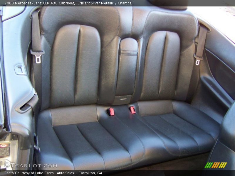  2000 CLK 430 Cabriolet Charcoal Interior