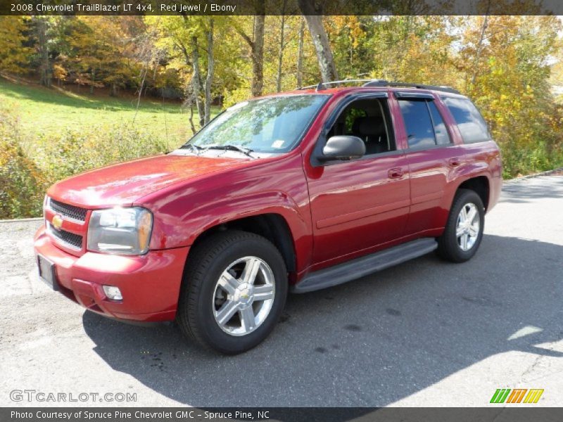 Red Jewel / Ebony 2008 Chevrolet TrailBlazer LT 4x4