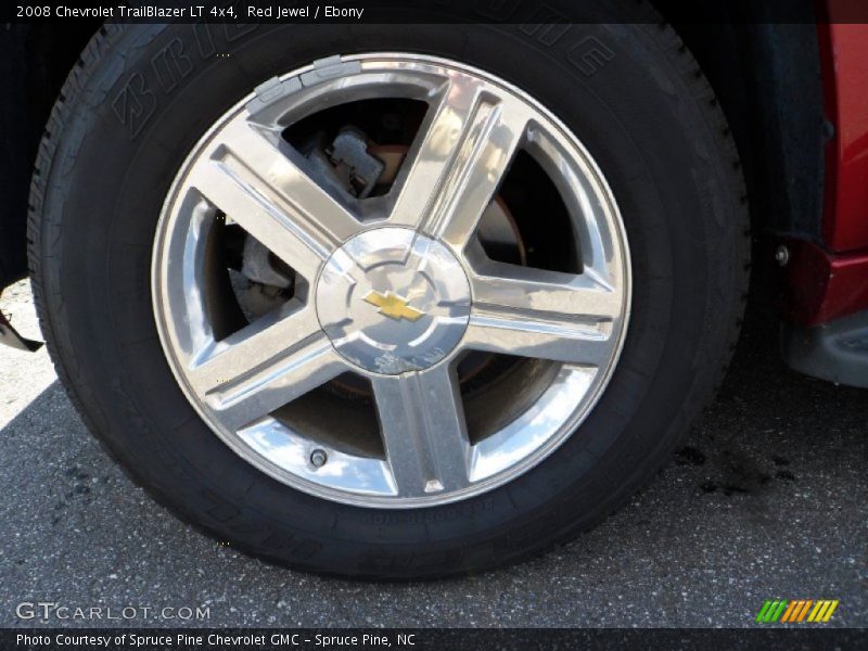 Red Jewel / Ebony 2008 Chevrolet TrailBlazer LT 4x4