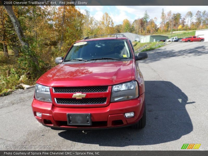 Red Jewel / Ebony 2008 Chevrolet TrailBlazer LT 4x4