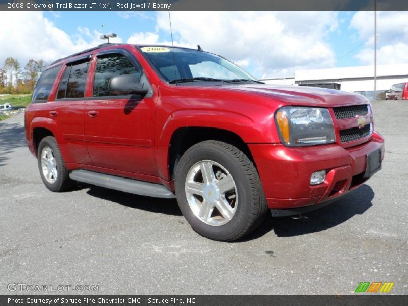 Red Jewel / Ebony 2008 Chevrolet TrailBlazer LT 4x4