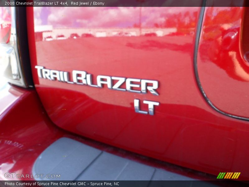 Red Jewel / Ebony 2008 Chevrolet TrailBlazer LT 4x4
