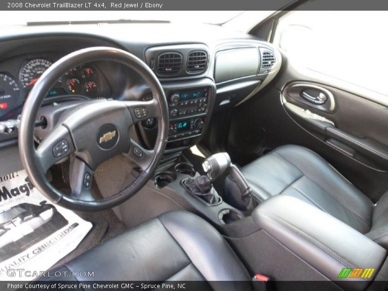 Red Jewel / Ebony 2008 Chevrolet TrailBlazer LT 4x4