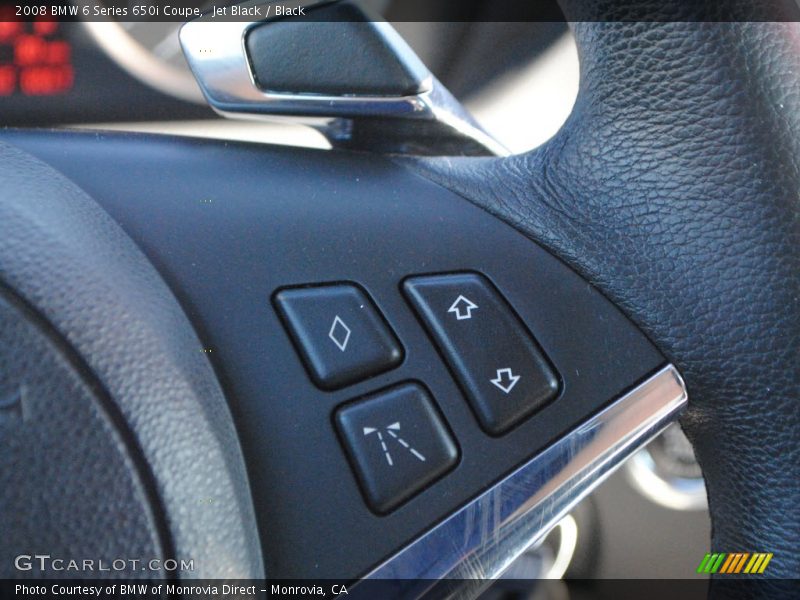 Jet Black / Black 2008 BMW 6 Series 650i Coupe